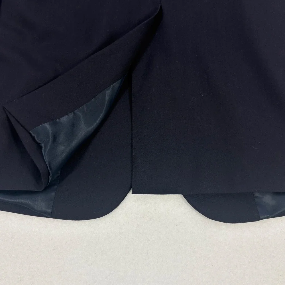 Jos. A. Bank Blazer Mens Navy Blue 50R 50x34 Gold Buttons 2B/4B Preppy Academia